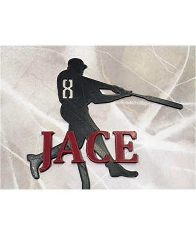 Baseball Player Birthday Cake Topper Personalized Sports - CS18T2YSAA5 $11.05 Cake & Cupcake Toppers