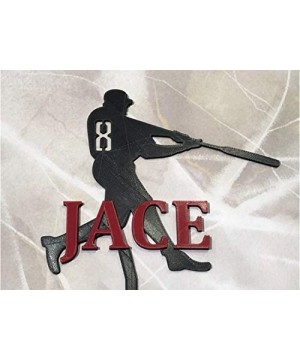 Baseball Player Birthday Cake Topper Personalized Sports - CS18T2YSAA5 $11.05 Cake & Cupcake Toppers