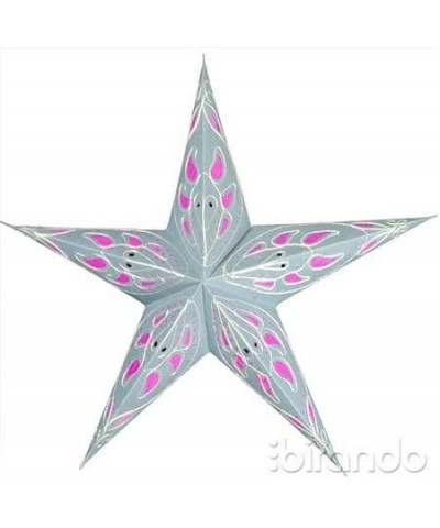 Wish Stars (1 Pack- Wish Star - Mango Blue & Pink) - Wish Star - Mango Blue & Pink - C411CMJO0I7 $9.54 Indoor String Lights