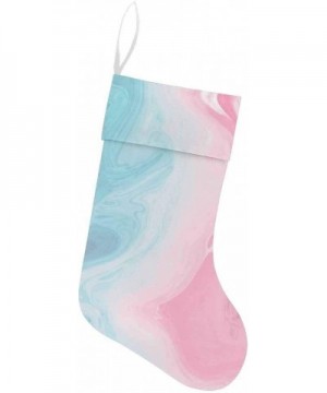 Abstract Marbled Colored Christmas Stocking for Family Xmas Party Decoration Gift - Multi20 - CS192ZQ0X2S $17.71 Stockings & ...