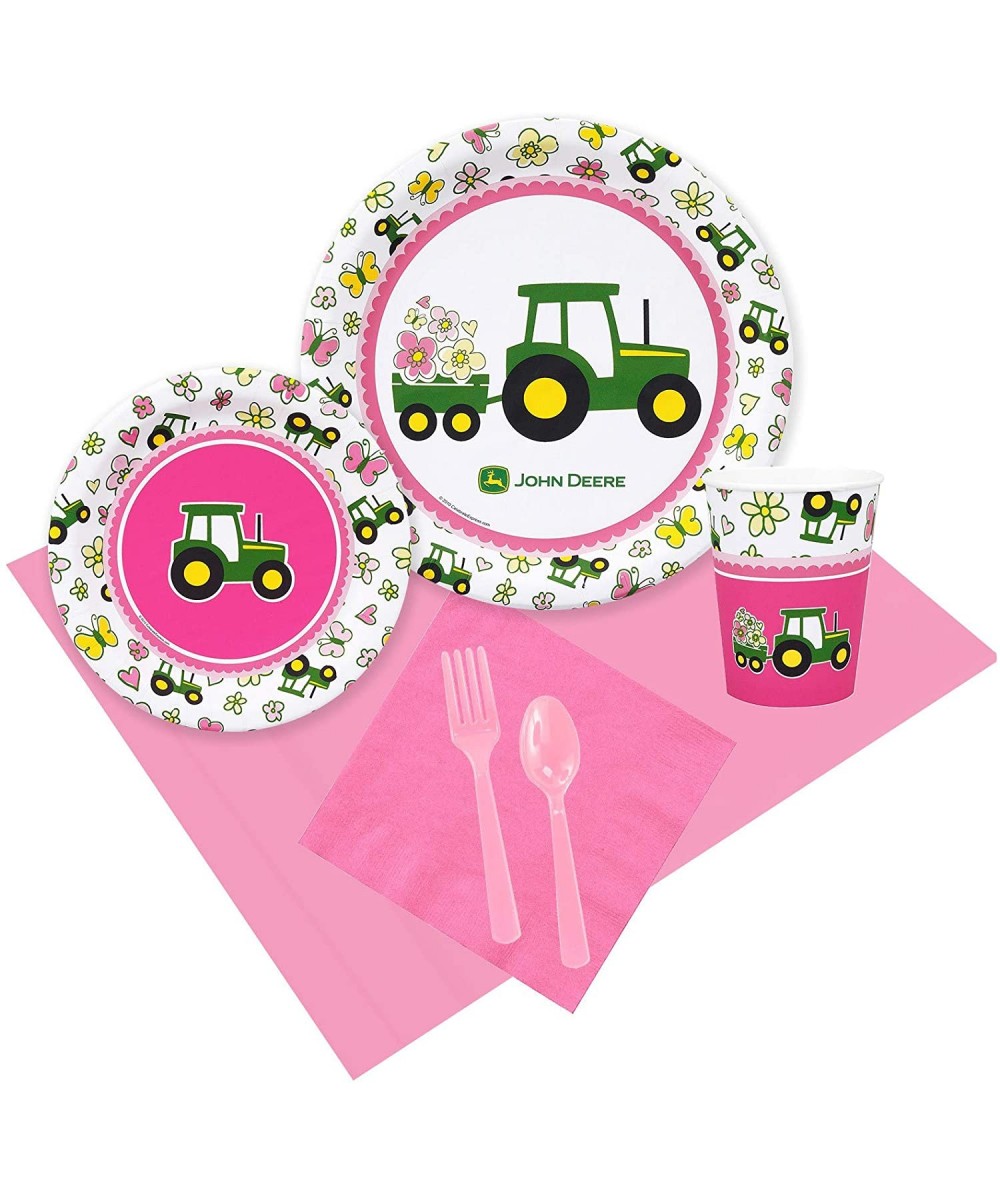 John Deere Pink 16 Guest Party Pack - CE1875D26N2 $15.42 Party Packs