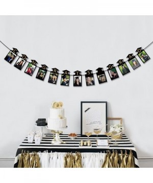 2020 Graduation Photo Banner Party Supplies - Congrats Grad Garland Decorations Favors 2PCS - CD18D4KKRUZ $7.33 Banners & Gar...