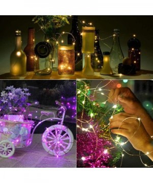 Christmas Copper Wire LED String Lights- 1/5/10 Meter Holiday Lighting Fairy Garland- USB Powered- Multiple Color- Home Garde...