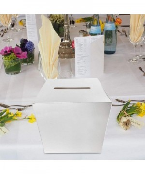 White Money Box Wedding Reception Decoration Wishing Well Party Favor (1 pc) - C618YYTMID0 $7.29 Favors