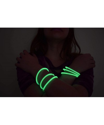 8" Premium Glow Bracelets Glow in The Dark Party Favors Extra Strong Connectors (Green- 300) - Green - CW18T0X02QH $19.06 Par...