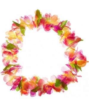 Tropical Garden Floral Lei Luau Party Favors- Necklace- 38"- Multicolored - C0118PERY13 $7.24 Favors