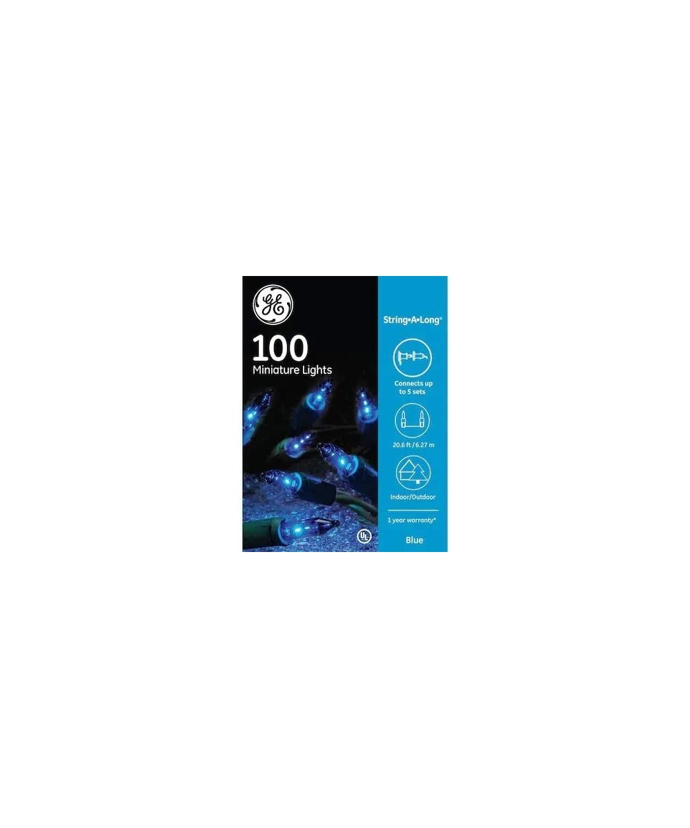 String-A-Long 100-Count 20.6-ft Constant Blue Mini Plug-in Indoor/Outdoor Christmas String Lights 60214LO - CQ192D23WSR $6.49...