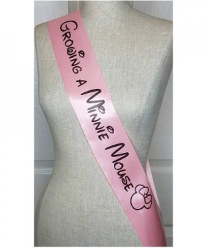 Personalized Sash Special Events or Halloween Pageant Birthday Wedding - Pink - CV192Y4US67 $17.72 Favors