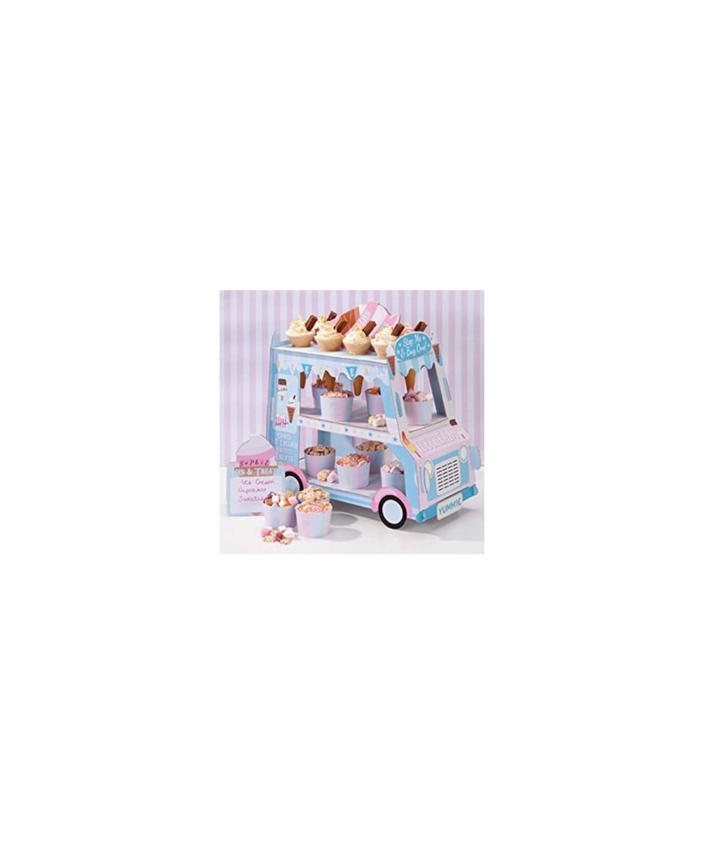 Ice Cream Party Decorations - Ice Cream Cart Party Décor - Great For Kids Party- Birthday Party And Summer Décor - Paper - C9...