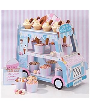 Ice Cream Party Decorations - Ice Cream Cart Party Décor - Great For Kids Party- Birthday Party And Summer Décor - Paper - C9...