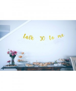 Talk 30 To Me Banner- 30th Birthday Banner- Talk Thirty To Me Banner- Dirty 30- Flirty 30 - C5198R8RGQL $5.14 Banners