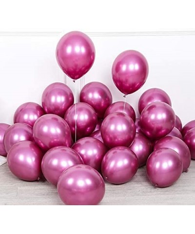 50 Pcs 5 inch Metallic Colorful Balloons Thick Latex Chrome Balloons for Party Birthday Wedding Engagement Anniversary Christ...