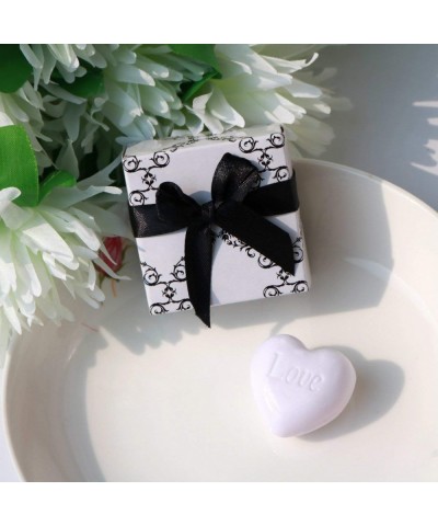 Cute Mini 24 Pack Heart Shape Soap Favors for Guests- Wedding Party Favors for Guests- Baby Shower Soap Favors- Bridal Shower...