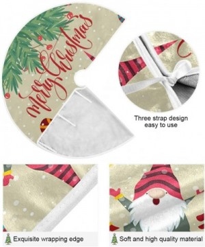 Christmas Cute Gnome Christmas Tree Skirt for Holiday Party Tree Mat 47.2 Inch - Christmas Cute Gnome-4 - CR19K4LWGMI $16.64 ...