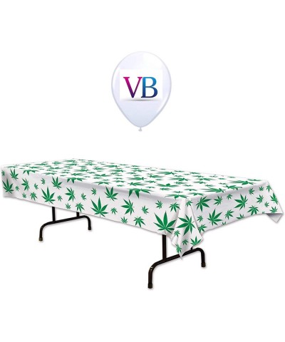 Marijuana Weed Plastic Table Cover 54" X 108" Birthday Party Decorations Supplies - CJ1997N273I $5.51 Tablecovers