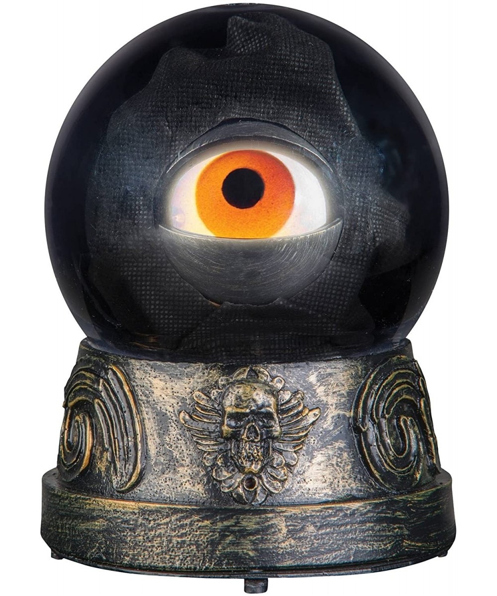 Animated Eyeball Crystal Ball Halloween Decoration - C2185RUST3R $30.68 Photobooth Props
