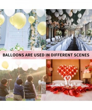 36 Inch Giant Round Balloons Pomegranate Red 6 Packs Latex Balloons for Photo Shoot Wedding Baby Shower Birthday Party Decora...