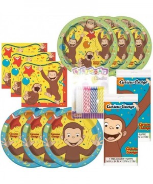 Curious George Super Bundle Party Supplies- Serves 24 Guests - C318GG8O85X $26.09 Party Packs