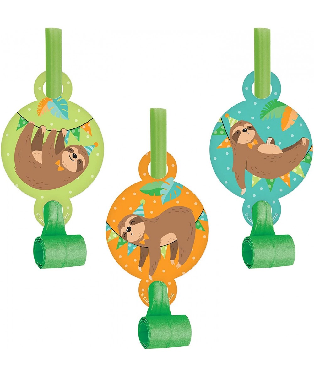 Sloth Party Party Blowers- 8 ct - CA18Y5KG068 $6.32 Party Favors