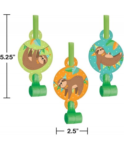 Sloth Party Party Blowers- 8 ct - CA18Y5KG068 $6.32 Party Favors