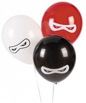 BB13628879 Ninja Warriors 11 in. Latex Balloons 24 Pack - CG11JO7ZTNF $6.73 Balloons