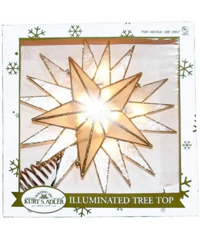 10-Light Capiz Star Treetop- Gold- White - CO18S22LCNM $29.62 Tree Toppers