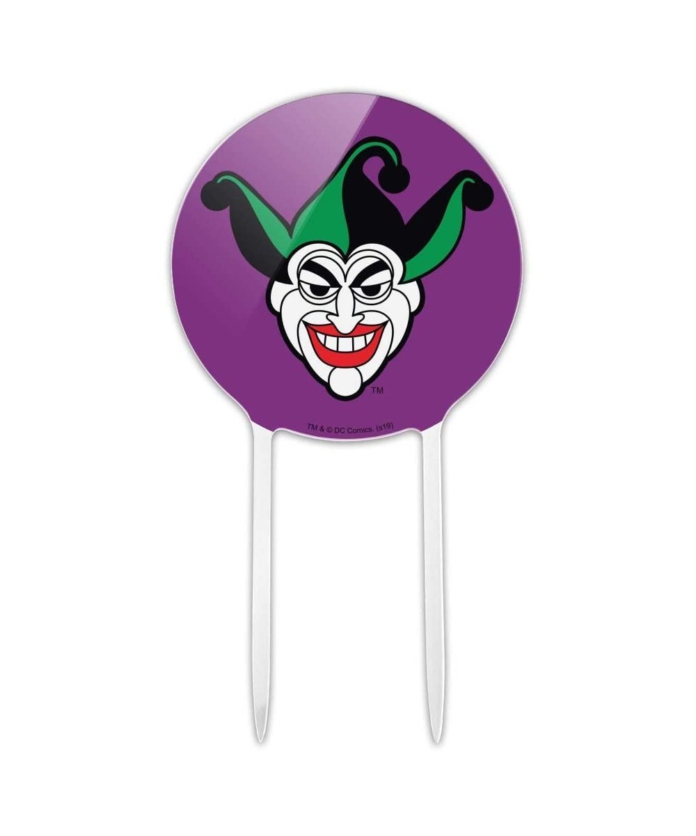 Acrylic Batman Joker Symbol Cake Topper Party Decoration for Wedding Anniversary Birthday Graduation - CJ18Z25HQXK $5.74 Cake...