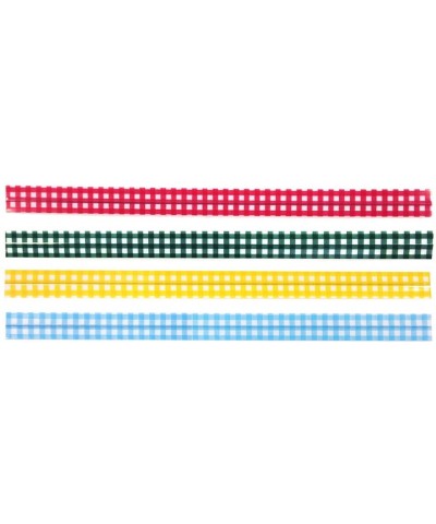 200pcs 4.75" Gingham1 Twist Ties with 20 Scalloped Gift Tags for Baked Goods- Cake Pops- Party Favors- for Sealing Goody and ...