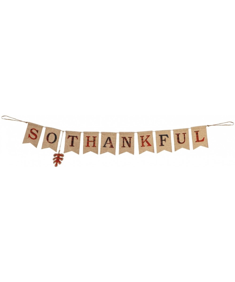 So Thankful Seasonal Décor Banner - So Thankful Seasonal - CD18DUWHWS5 $24.91 Garlands