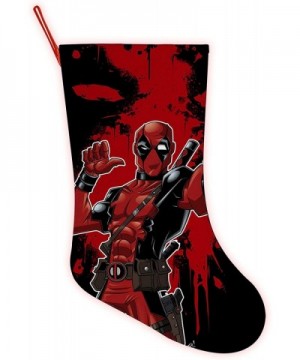 Dead Christmas Stockings Xmas Party Decorations for Family Holiday Season Decor Santa Gifts Socks - Dead-pool 1 - CC19L3L5CQ2...