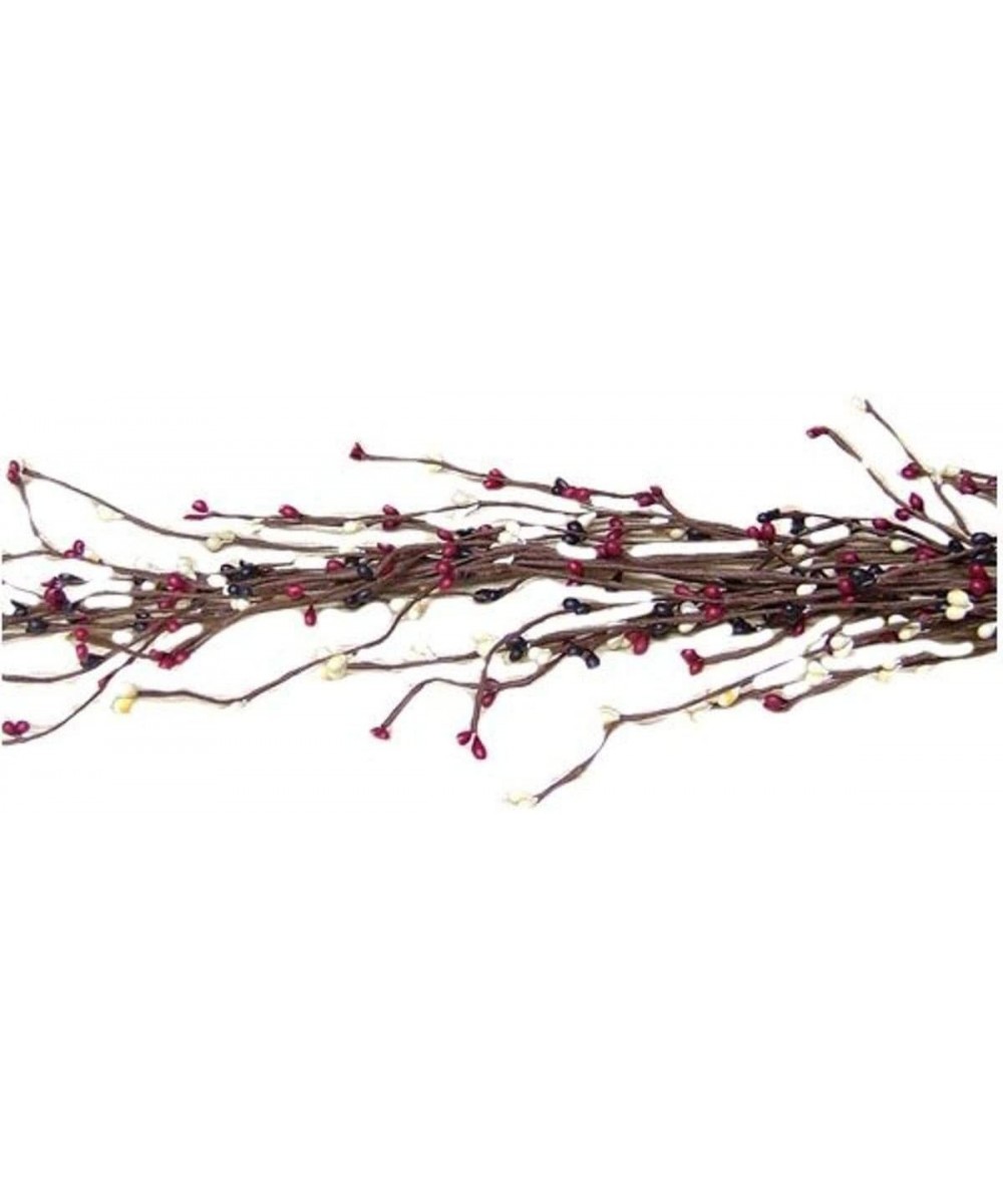 4Ft Country Mix Wispy Pip Berry Garland- Multi - CR11L1OYC0Z $38.17 Garlands