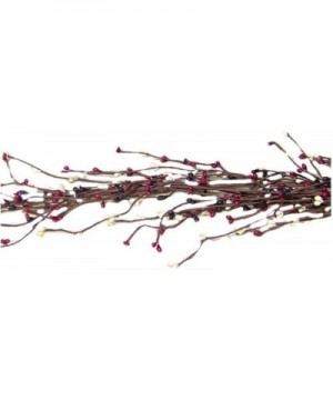 4Ft Country Mix Wispy Pip Berry Garland- Multi - CR11L1OYC0Z $38.17 Garlands