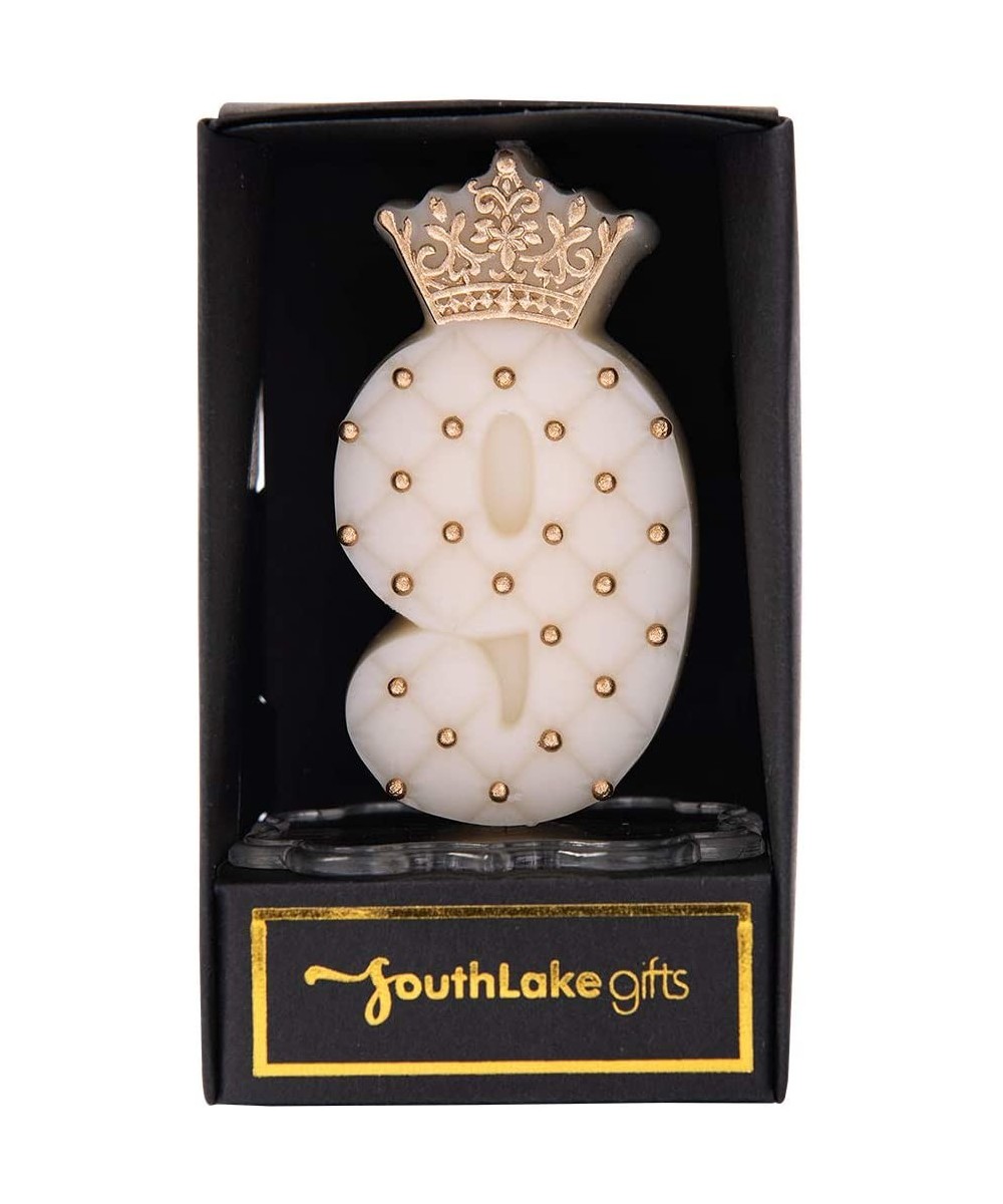 Kingly Royal Court Style Number Candle for Birthday Party Anniversary (9) - CF1954TZ2CU $6.01 Birthday Candles