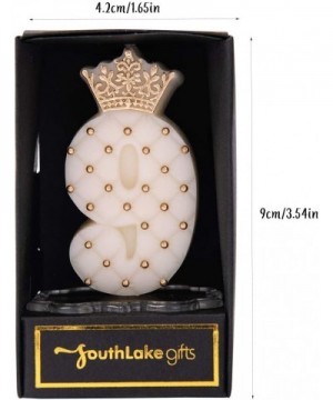 Kingly Royal Court Style Number Candle for Birthday Party Anniversary (9) - CF1954TZ2CU $6.01 Birthday Candles