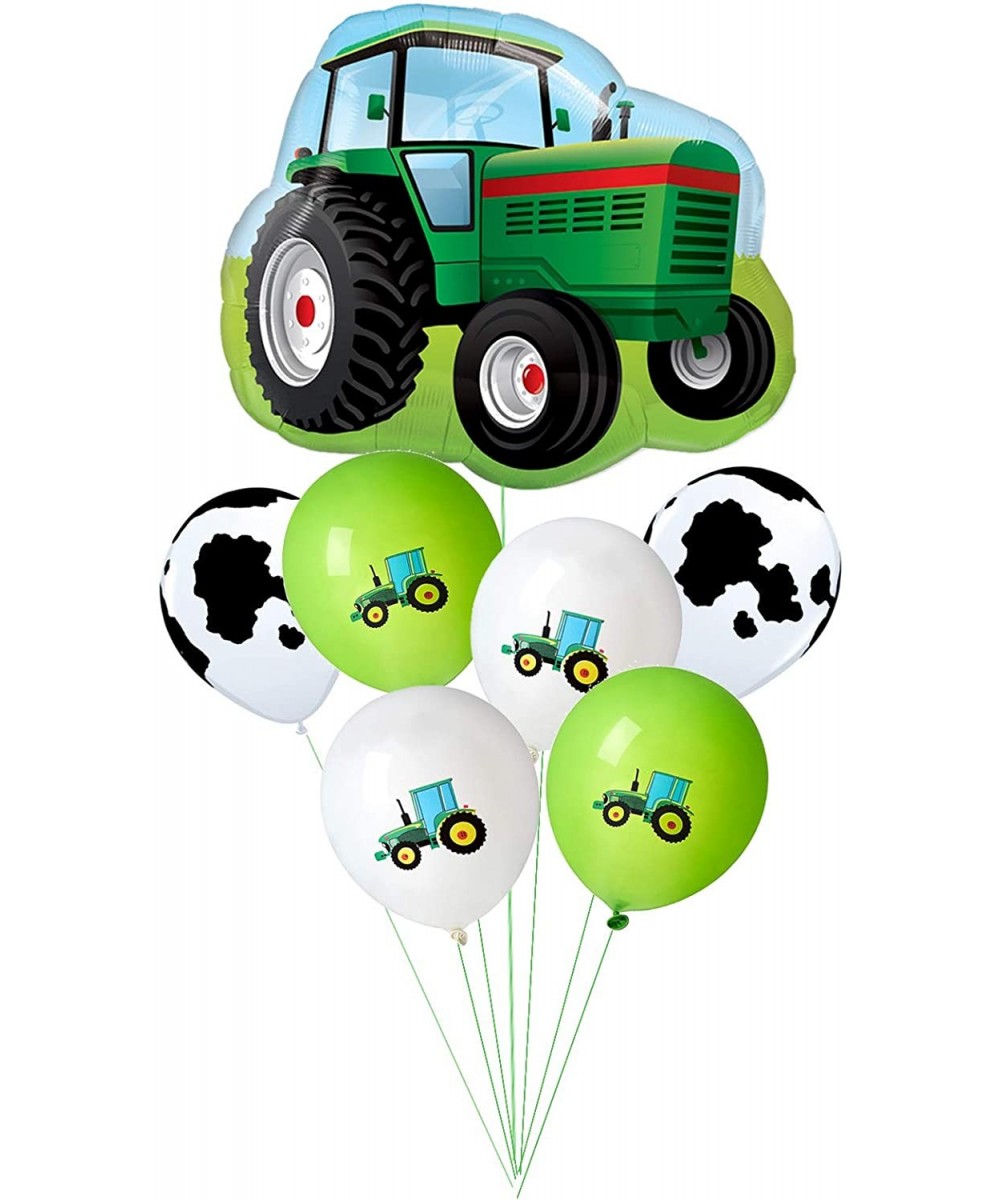 Tractor Birthday Party Balloons Farm Animal Cow Shower Decoration Balloons - CR196IHYGWQ $8.76 Balloons