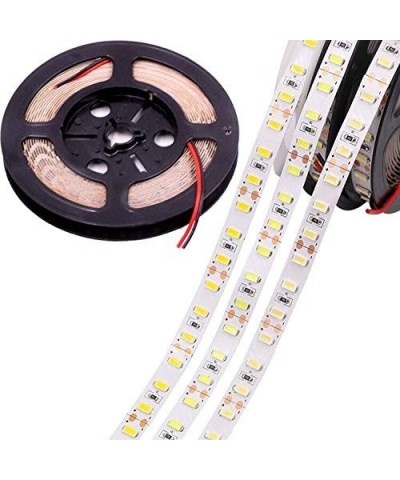 CRI 80+ 5M/Reel LED Strip Light SMD5630 300leds Non-Waterproof Pure White 6000K-6500K for Photographers DIY LED Panel Light K...