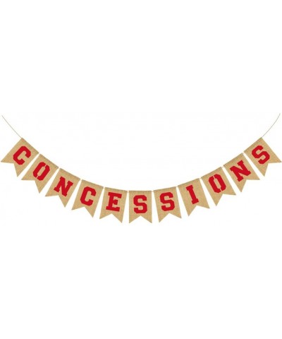 Sports Theme CONCESSIONS Garland Party Bunting Banner Baseball Concessions Banner Football Party Concessions Garland - CG18UA...