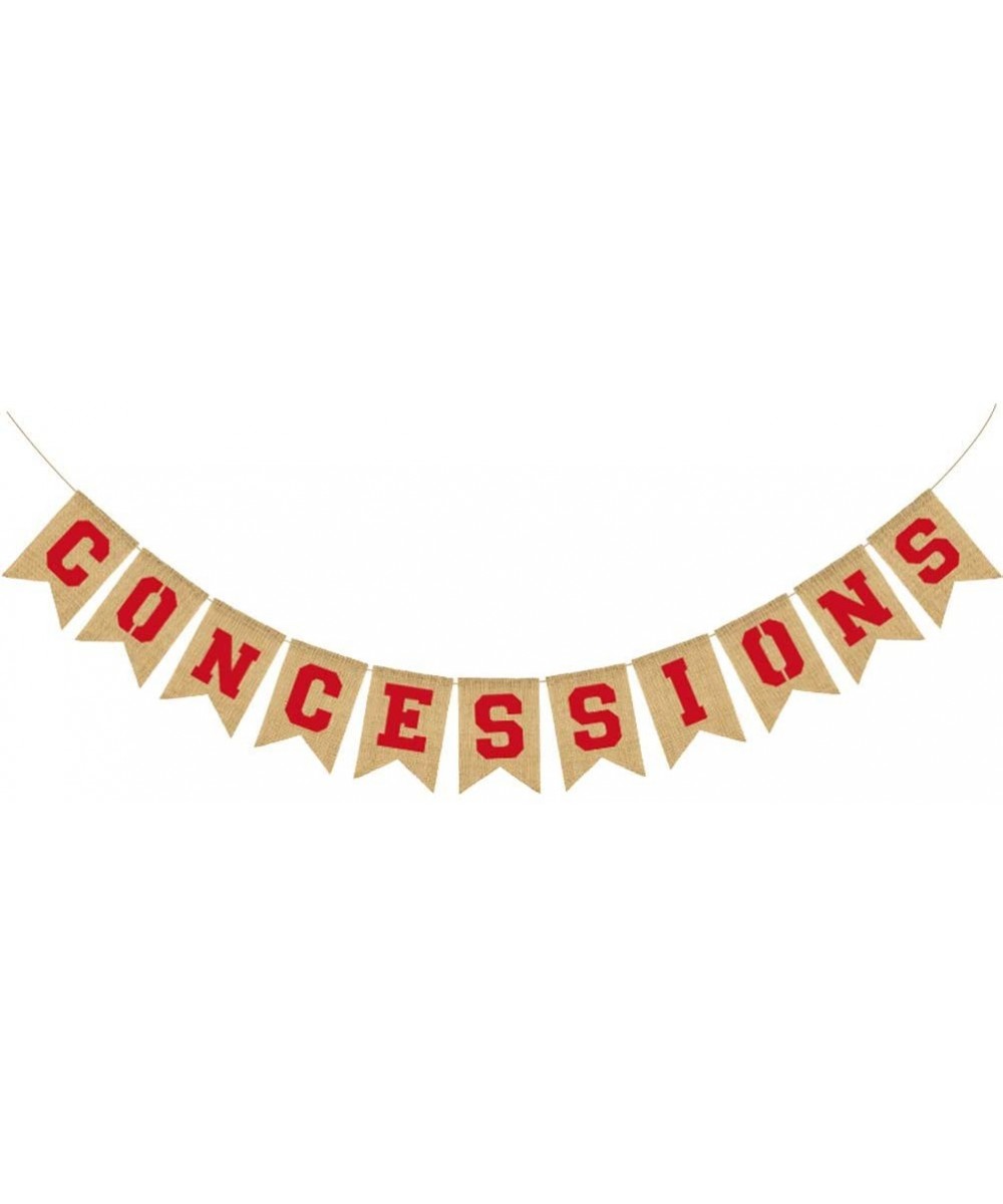 Sports Theme CONCESSIONS Garland Party Bunting Banner Baseball Concessions Banner Football Party Concessions Garland - CG18UA...