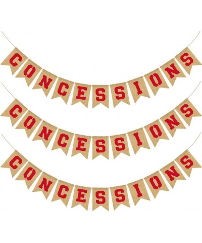 Sports Theme CONCESSIONS Garland Party Bunting Banner Baseball Concessions Banner Football Party Concessions Garland - CG18UA...