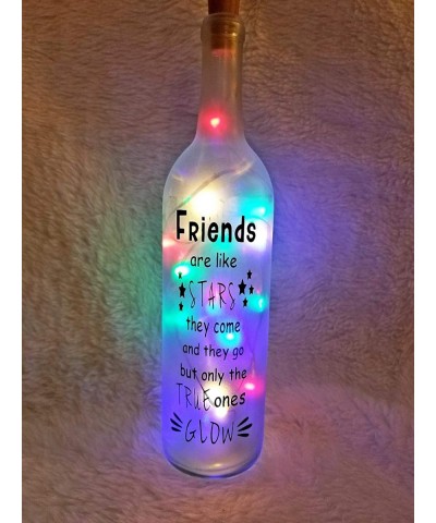 12 Pack Colorful Wine Bottle Lights with Cork- 7ft 20 LED Wine Cork Mini String Lights on Copper Wire-Battery Operated Starry...