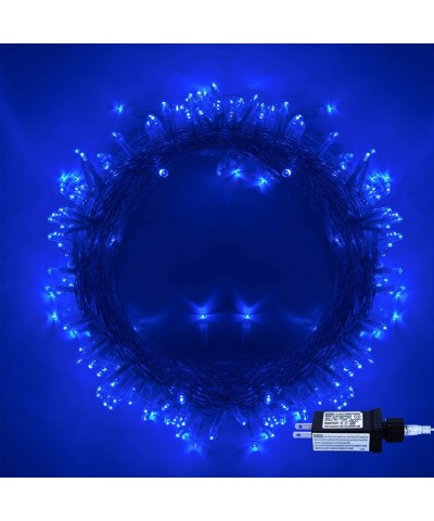 Christmas String Lights - 120 LEDs 49ft/15m Memory Function End-to-End 8 Modes Plug in Indoor/Outdoor Waterproof Decorative F...