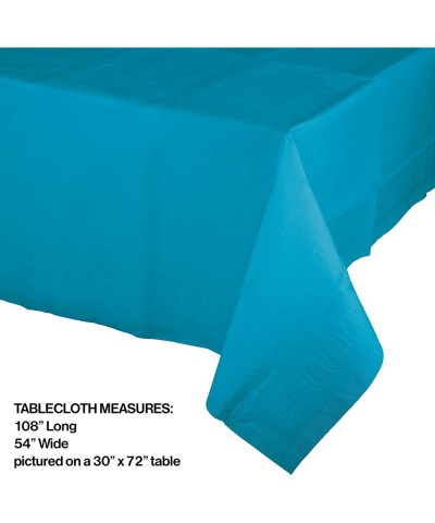 Turquoise Blue Paper Tablecloths- 3 ct - CM18NKIESRC $8.90 Tablecovers