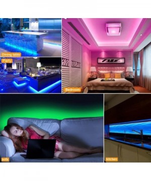 Music Led Strip Light-IR Music Sound Activated 5M 5050 RGB Waterproof 300LEDs RGB Flexible Color Changing LED Strip Kit with ...