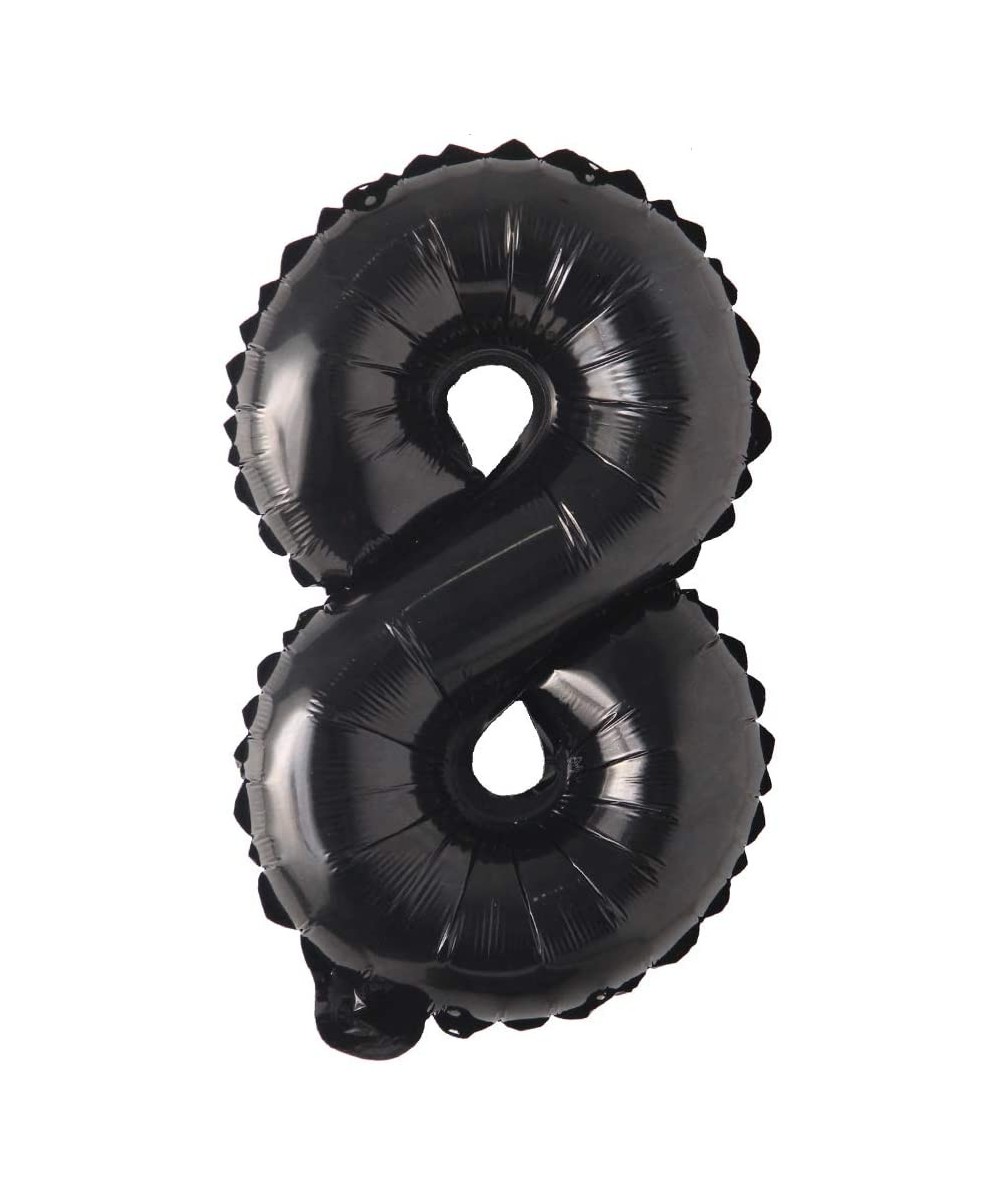40 Inch Black Large Foil Letter Ballon Wedding Birthday Party Decorations Kids Adults Ballon Baby Shower Helium Float Balloon...