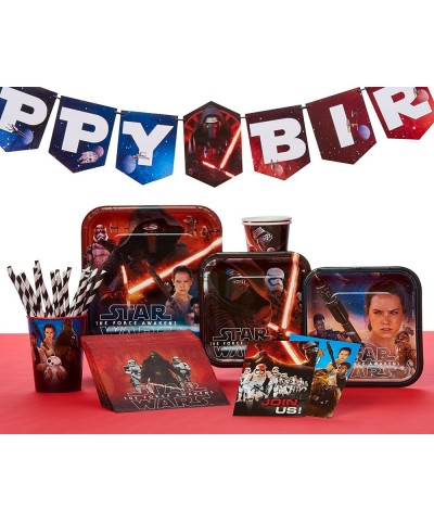 Star Wars Episode VII Birthday Banner- Party Supplies Novelty - C0124EJQRBP $8.99 Banners