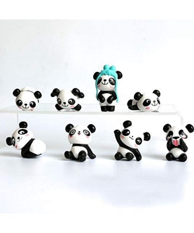 Panda Party Decorations with Panda Cake Figurine- Bamboo Straws- Party Favor Bags for Panda Birthday Party Supplies - CM18NMI...