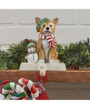 Corgi Dog Stocking Hanger - CE18ODWR0KE $28.86 Stockings & Holders