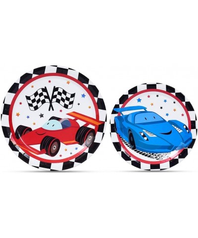 Racing Car Party Supplies Set - Birthday Party Decorations for Boys Banner Balloons Tablecloth Plates Cups Napkins Cupcake To...