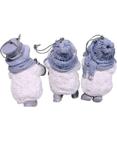 Flurry Train Engine- Blizzy Boxcar- Powder Caboose - Set of 3 Hanging Ornaments - CL184EMGDMT $13.55 Ornaments