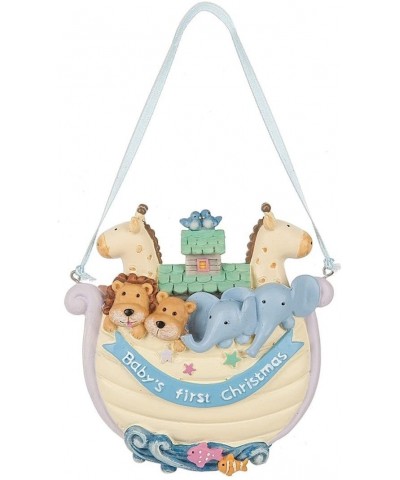 Baby's 1st Christmas Noah's Ark Ornament 4 Inches - CJ185XDDX05 $9.12 Ornaments